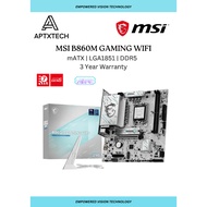 MSI B860M GAMING WIFI M-ATX MOBO LGA 1851 Micro ATX DDR5 WiFi 7 Motherboard COMBO CPU