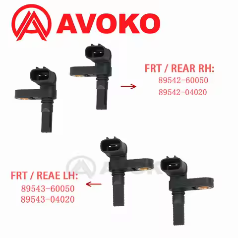 Front Rear ABS R/L Wheel Speed Sensor 89542-60050 89543-60050 For Prado FJ Cruiser GX470 LX570 4Runn