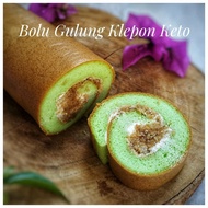 readyOke- FLOURLESS KETO DEBM KLEPON ROLL CAKE DIABETIC FRIENDLY