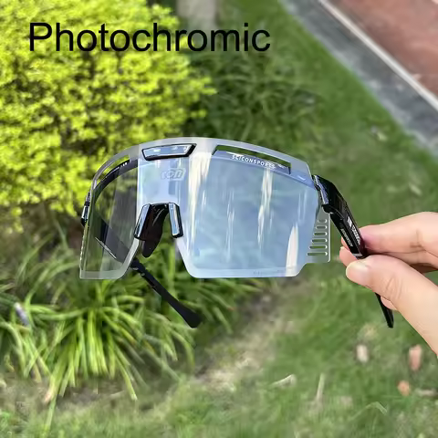 SCICON Photochromic Cycling Glasses Cycling Eyewear Drive Hiking Outdoor Sunglasses Cycling Glasses 