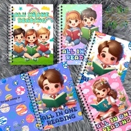 All In One Reading Book for Kids / Phonics, Sight Words, and CVC Practice