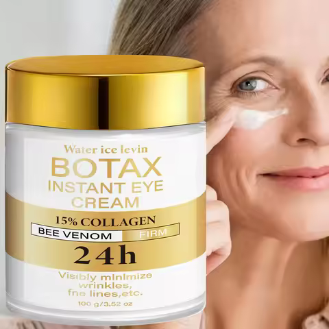 Botax Instant Eye Cream 24h Anti-Aging Formula Collagen Peptides Hyaluronic Acid Retinol Vitamin C E