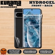 Hydrogel Front + Back Screen Protector Google Pixel 9 Fold Pixel 9 Pro XL Pixel 8 Pro Pixel 8a Pixel