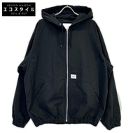 WTAPS 24AW 242WVDT-JKM01 Black D00M/JACKET/COTTON.TWILL Hooded Jacket X04 [Used]