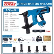 TouA 21V DCCN40 Cordless Steel / Concrete Nailer Nail Gun
