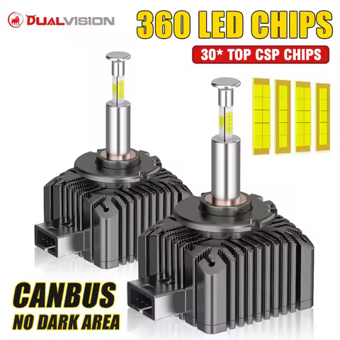 360 Led D1S/R D3S/R D4S D2S Headlight Canbus Bulb CSP Led 110W Super Bright D1R D4R D2R D3R Car Bulb
