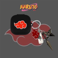 for EarFun Air Pro4i Case Anime Naruto Keychain Pendant Cartoon Silicone Soft Case EarFun Air Pro4i 