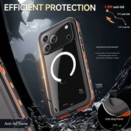 New 360 Shockproond Dustproof Ip68 Professional Waterproof Phone Case For Iphone 17 Pro