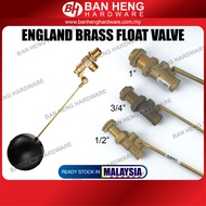 ASTON Heavy-Duty Brass Float Valve / BS1212 / Pelampung Tangki