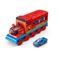 SKISOPGO Inertial Track Toys Inertial Toys Ejection Track Deformation Train Model Gift Kereta Api D