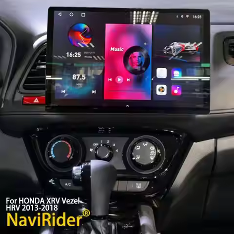 256GB 13.3inch Android 14 Car Radio For HONDA HRV Vezel XR-V 2014+ Apple Carplay Multimidia Video Pl