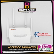 Wifi Router 4G AccesGo R4G4A-01W 4 Antenna All Operator