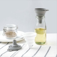 Silicone Funnel Collapsible Funnel Folding Portable Funnels Be Hung