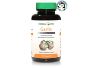 Herbal One อ้วยอันโอสถ Garlic การ์ลิคกระเทียมสกัด 100 แคปซูล [HHTT]
