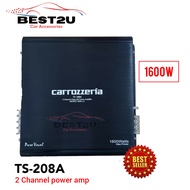 CARROZZERIA TS-208A 2CH Power Amp |  2 Channel Amplifier | 1600 Watts | Car Amplifier | Car Audio