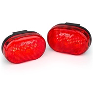 Bike Lights for Night Riding LED Bike Tail Light - Bicycle Light Battery-Powered/Rechargeable - Rear