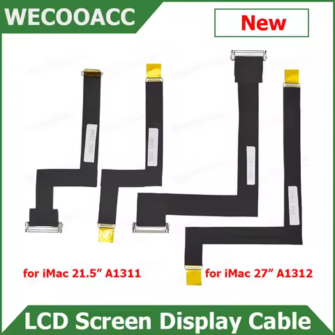 New For iMac 21.5" 27" A1311 A1312 LCD LED LVDS Screen Display Cable 593-1280 593-1281 593-1350 593-