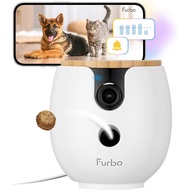 [ZRmar05] Furbo Mini 360º New Pet Camera - Unlock Smart Camera & Smart Features w/Paid Plan: Home Se