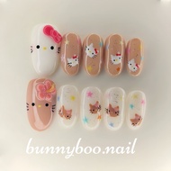 Gel False Nails kitty