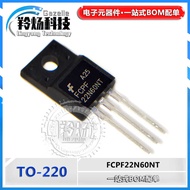 Original 22N60 FCPF22N60NT FQPF22N6N6N60 600V/20A sealed plastic MOSFET