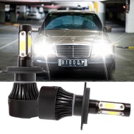 ไฟหน้า LED H4 4 ด้าน สําหรับ BENZ E-CLA(W124) E200 280 300 400 500 93-95 2 ชิ้น