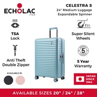 Echolac Celestra S 24" Medium Luggage Expandable Spinner