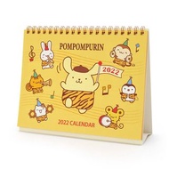 (會員專享清貨優惠價+免運費) Japan Sanrio - Pompompurin 布甸狗 日版 2022 桌上 座檯 年曆 行事曆 計劃表 月曆 日曆 工作表 桌曆 布丁狗 (日本假期)