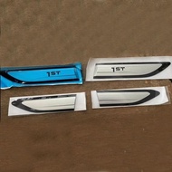 Apply to ID4 ID6 Door leaf label Side marker Fender logo TSI leaf plate label TSI emblemauto parts C