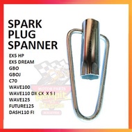 REMPIT EX5 SPARK PLUG SPANNAR OPENER TOOL PEMBUKA SPANNER ( A CLASS ) DREAM GBO GBOJ C70 WAVE100 WAV