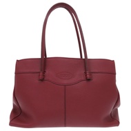 กระเป๋าถือทรงม็อกคาซิน Tod's สีแดง หนังแท้ รุ่น XBWFB0A03Z0RIAR800, 1358 (ไม่เคยใช้งาน) [มือสอง]