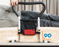 Syllere - 折疊床邊防護欄，起身安全扶手架，起身輔助器，臥床助力扶手，孕婦老人病人，老人防跌安全配備 [平行進口]