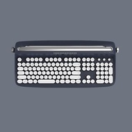 actto 復古打字機無線藍牙鍵盤 - 海軍藍 - 數字款