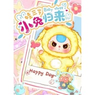 BABYTHREE BB3 Bunny Return Happy/ Plush KeychainDAY