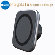 ที่วางโทรศัพท์ในรถแม่เหล็ก Nasta MagSafe เหมาะสำหรับ Iphone12 13 14 Apple Android ที่ยึดแม่เหล็กสำหรับอุปกรณ์เสริมรถยนต์