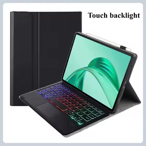 Touchpad Backlight Keyboard Case for Huawei Honor Pad X8A X9 11 Inch X9 X8Pro 11.5 Inch Keyboard Tab