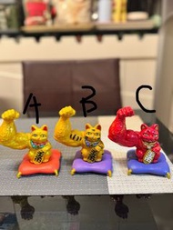 TOP TOY大力招財貓系列盲盒 招財貓肌肉公仔 / 招財貓 擺設 / 招財 招福 / 財運 桃花運/ 新年擺設 / 新年禮物