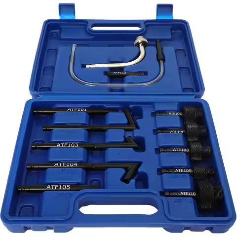 Universal ATF Transmission Fluid Fill Adapter Kit Car Gearbox Oil Refill Connector Tools for Multi B