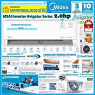 Midea Inverter Air Conditioner MSAI-19CRFN8 Avigator 2.0hp R32 Inverter Aircond