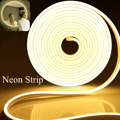 LED Neon Lights 12V Warm White LED Strip Lights Waterproof 2835 120leds/m LED Neon Rope Lights Neon 