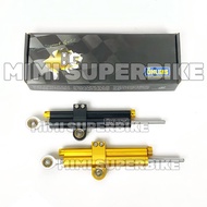 STEERING DAMPER PREMIUM STEERING DAMPER RACING ADJUSTABLE SOFT & HARD R25 R15 MT15 MT25 NINJA250 Z25