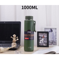 Bình Giữ Nhiệt Inox 316 Dung Tích 1000ml - Giữ Nhiệt Lâu Dùng Cho Nam Nữ - NK51