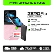 Infinix ZERO Flip, (up to 16GB [8+512], + Anker PowerCore 20k PD Powerbank (1 Year Local Warranty)