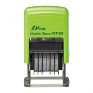 Shiny S309 6-digit stamp 3mm high (Piece)