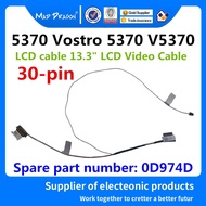 Laptop new LCD cable For Dell achievement 5370 Vostro 5370 V5370 LCD cable 13.3" LCD Video Cable D97