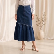 Daisy by Voir Malaysia (Skirt) Blue Skirt Casual Daily Wear
