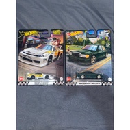 [Package] Hotwheels Premium S15 LBWK + Mercedes-Benz 190E