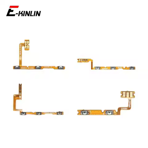 Switch Power ON OFF Key Mute Silent Volume Button Ribbon Flex Cable For OPPO Realme 7 7i 8i 8s 8 Pro