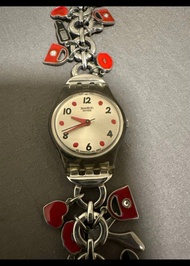 SWATCH Ladies Charm Bracelet Watch 2007 - Me And My Shoes 女裝手錶 swiss swatch 2007