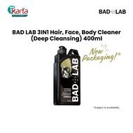 BAD LAB 3-in-1 Hair Face & Body Cleaner (Deep Cleansing) 400ml