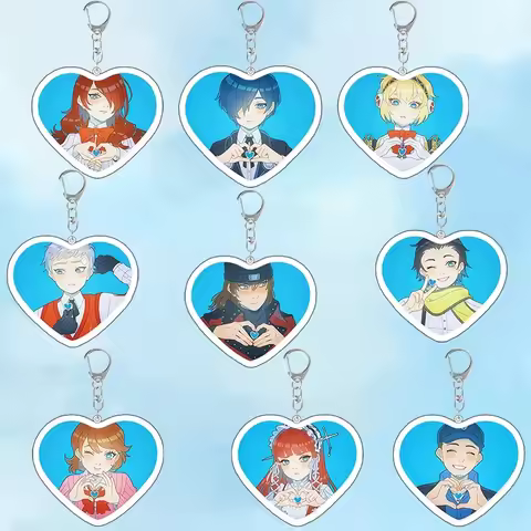 Persona Love Series Yoshizawa Kasumi Kitagawa Yuusuke Akechi Goro Sakura Futaba Acrylic Keychain Car